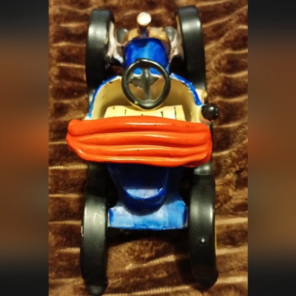 Vintage Capodimonte Ceramic Old Car Buick from Italy Hand Painted - Picture 9 of 9